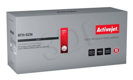 Toner Activejet ATH-92N (do drukarki Canon Hewlett Packard  zamiennik HP 92A/Canon EP-22 C4092A supreme 3100str. czarny)